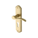Heritage Brass Howard Door Handle on Plate
