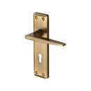 Heritage Brass Kendal Door Handle on Plate