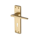 Heritage Brass Kendal Door Handle on Plate
