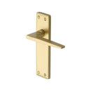 Heritage Brass Kendal Door Handle on Plate