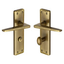 Heritage Brass Kendal Door Handle on Plate
