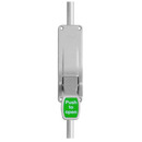 BRITON 372E Push Pad Vertical Bolt