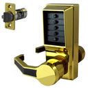 DORMAKABA Simplex L1000 Series L1041B Digital Lock Lever Operated With Key Override & Passage Set