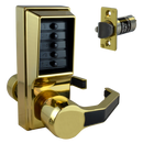 DORMAKABA Simplex L1000 Series L1041B Digital Lock Lever Operated With Key Override & Passage Set
