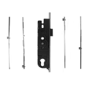 GU Lever Operated Latch & Deadbolt - 4 Roller