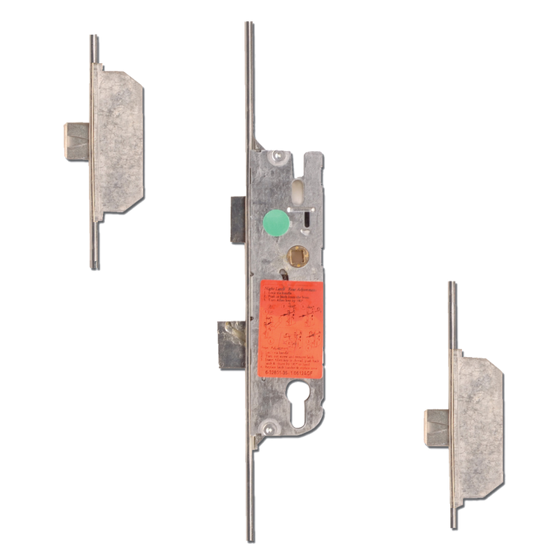 GU Fast Lock Lever Operated Latch & Deadbolt - 2 Dead Bolt