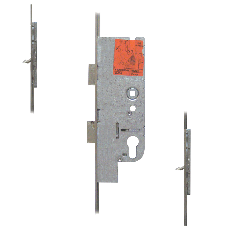 FERCO Tripact Lever Operated Latch & Deadbolt 20mm Faceplate - 2 Small Hook