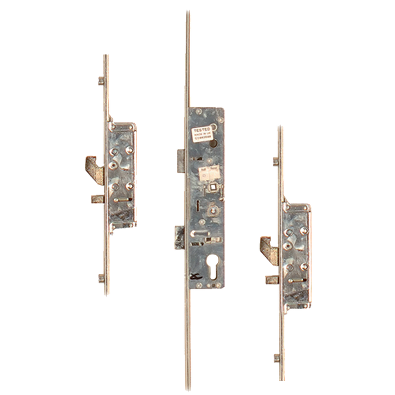 LOCKMASTER Lever Operated Latch & Deadbolt - 2 Hook 2 Anti-Lift 4 Roller