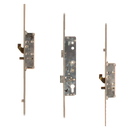 LOCKMASTER Lever Operated Latch & Deadbolt - 2 Hook 2 Anti-Lift 2 Roller