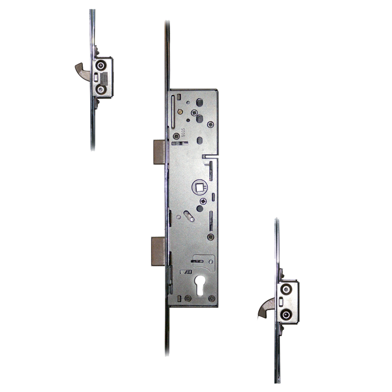ERA Lever Operated Latch & Deadbolt Split Spindle- 2 Hook