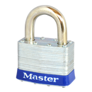 MASTER LOCK Open Shackle Unassembled Laminated Padlock