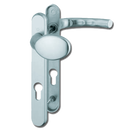 HOPPE  Atlanta UPVC Lever / Moveable Pad Door Furniture 77G/3831N/1710