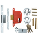 ERA 233 Fortress BS Euro Keyless Egress Key & Turn Deadlock With Cylinder