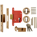 ERA 333 Fortress BS Euro Key & Turn Deadlock With Cylinder
