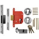 ERA 333 Fortress BS Euro Key & Turn Deadlock With Cylinder