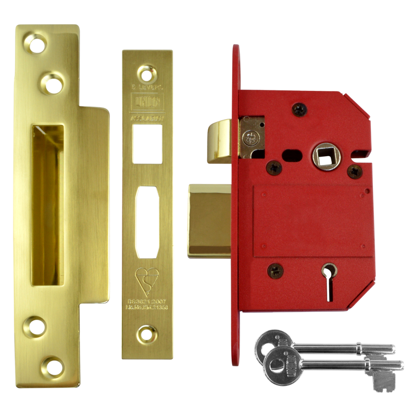 UNION J2200 StrongBOLT BS 5 Lever Sashlock