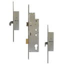 FULLEX Crimebeater 20mm Lever Operated Latch & Deadbolt Twin Spindle - 2 Hook