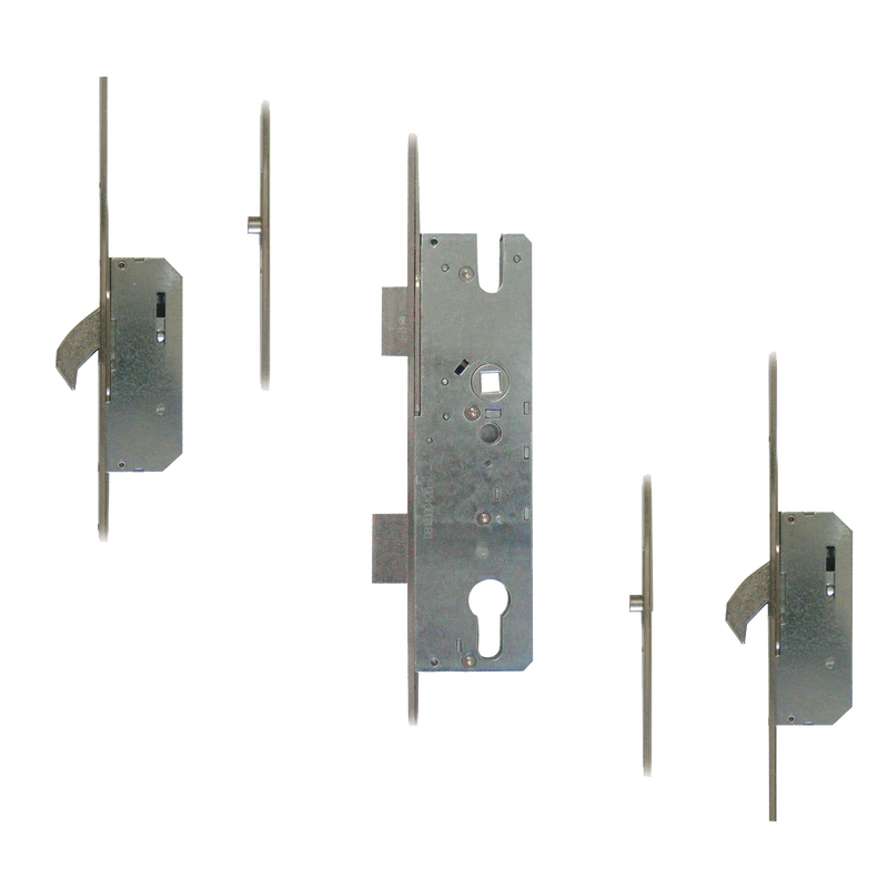 WINKHAUS Cobra Lever Operated Latch & Deadbolt Split Spindle - 2 Hook 2 Roller