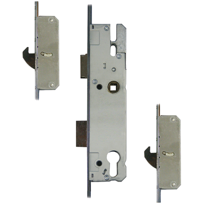 KFV Lever Operated Latch & Deadbolt Short Version - 2 Hook