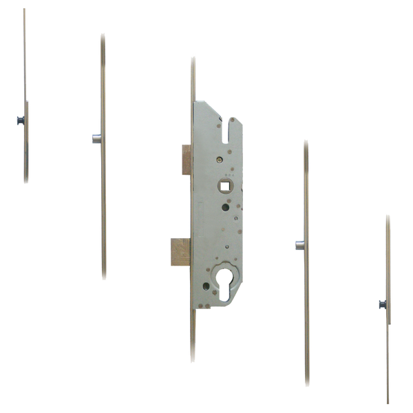FUHR 855 Type 2 Key Wind Latch & Deadbolt - 2 Roller & 2 Mushrooms