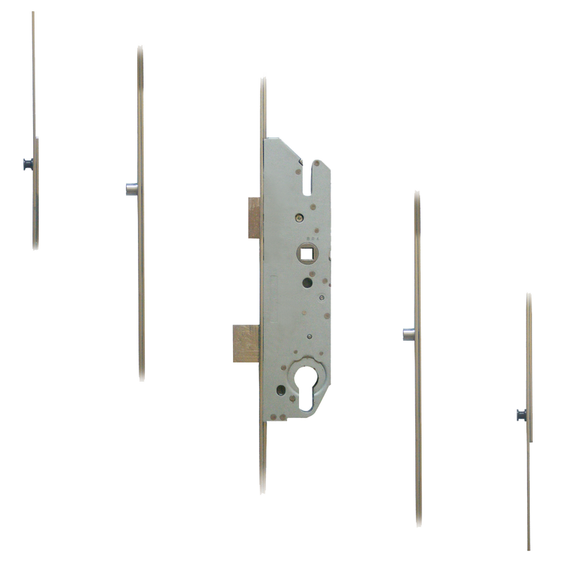 FUHR 855 Type 2 Key Wind Latch & Deadbolt - 2 Roller & 2 Mushrooms
