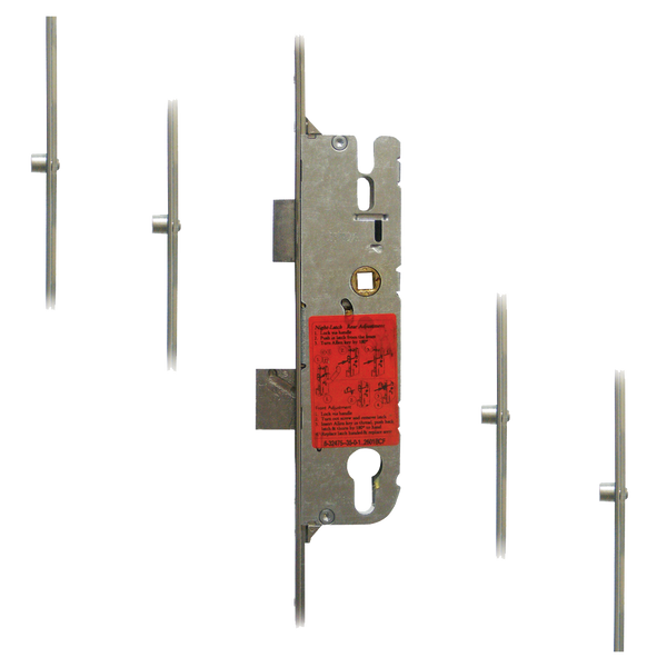 GU Secury Europa R4 Lever Operated Latch & Deadbolt Split Spindle - 4 Roller