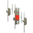 GU Europa Inboard Lever Operated Latch & Deadbolt Single Spindle - 2 Hook & 2 Roller