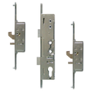 MILA Master Lever Operated Latch & Deadbolt Twin Spindle - 2 Hook & 4 Roller