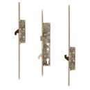SAFEWARE 3 Lever Operated Latch & Hook Twin Spindle - 2 Hooks