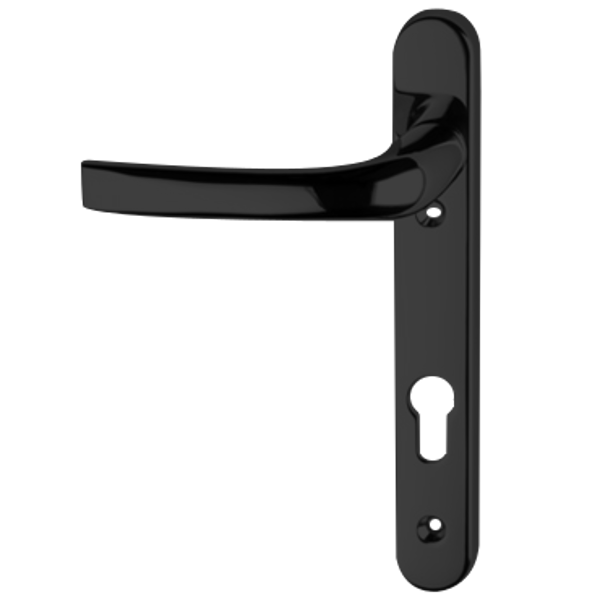 ASEC 92 Lever/Lever UPVC Furniture - 220mm Backplate