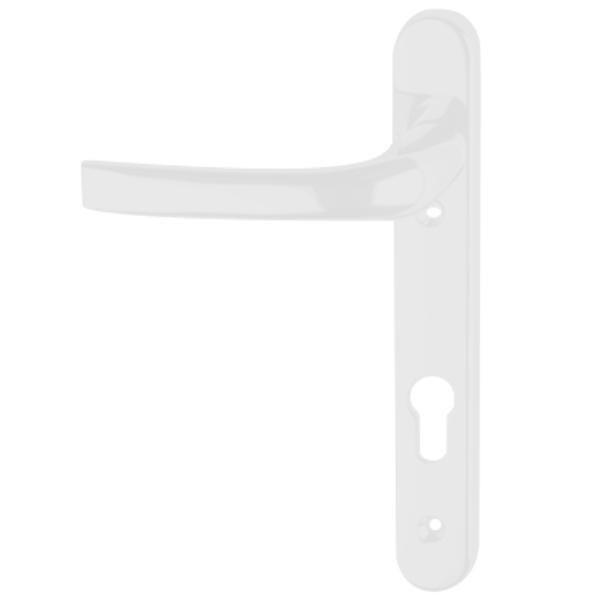 ASEC 92 Lever/Lever UPVC Furniture - 220mm Backplate