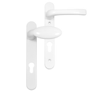 MILA Prolinea 92 Lever/Pad UPVC Furniture - 220mm Backplate