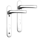 MILA Prolinea 92 Lever/Lever UPVC Furniture - 220mm Backplate