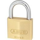 ABUS 65 Series Brass Open Shackle Padlock