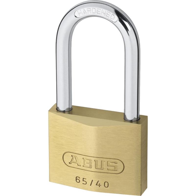ABUS 65 Series Brass Long Shackle Padlock