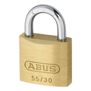 ABUS 55 Series Brass Open Shackle Padlock
