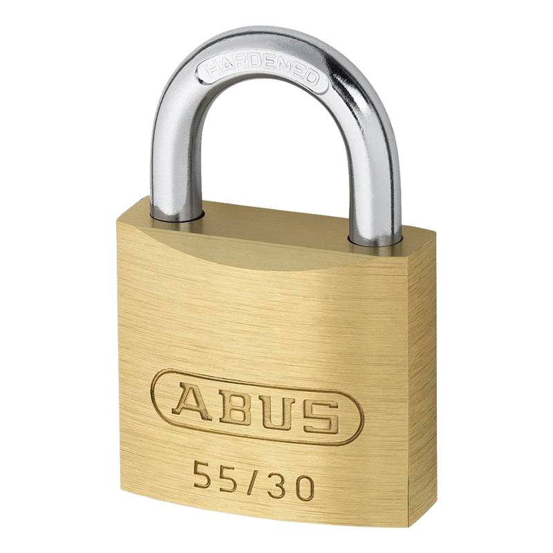 ABUS 55 Series Brass Open Shackle Padlock
