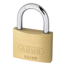 ABUS 55 Series Brass Open Shackle Padlock