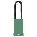 ABUS 74HB Series Long Shackle Lock Out Tag Out Coloured Aluminium Padlock