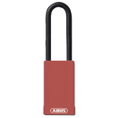 ABUS 74HB Series Long Shackle Lock Out Tag Out Coloured Aluminium Padlock
