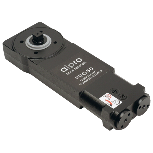 ALPRO PRO50 Medium Duty Transom Door Closer C/W Pivot & Arm