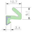AQUAMAC 21 Draught Strip Seal