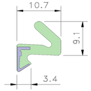 AQUAMAC 21 Draught Strip Seal