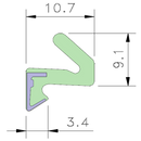 AQUAMAC 21 Draught Strip Seal