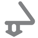 REDDIPLEX Flipper Gasket Seal To Suit UPVC Doors & Windows