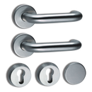 ABLOY 60-0319-SSS Futura Lever Handle Pair To Suit the EL560 & EL561