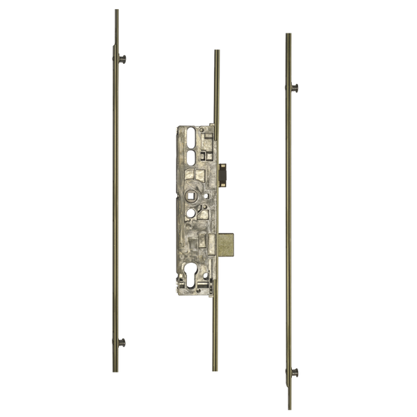ROTO H600 3RDL2206 Latch & Deadbolt Single Spindle - 4 (V Cam) Mushrooms