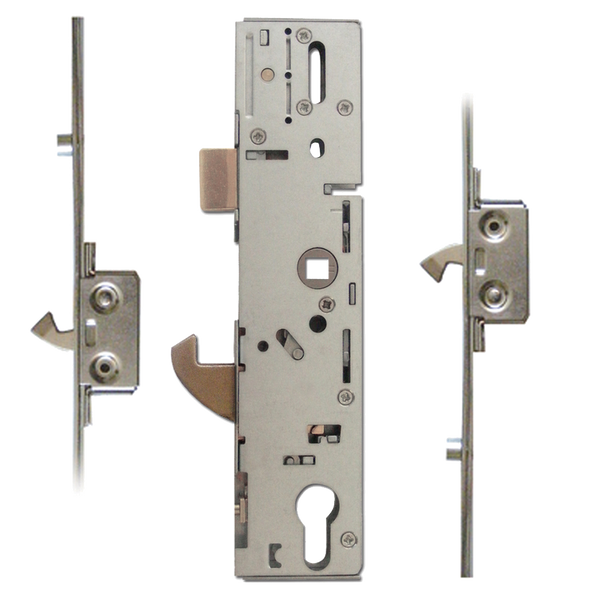 ERA 6635 Lever Operated Latch & Hook Split Spindle 16mm - 2 Hook & 2 Roller