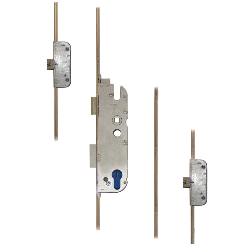 GU Secury Auto A2 1050 Multipoint Lock - 2 Deadlocks