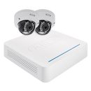 ABUS TVVR36200 LAN CCTV Kit 1TB, App & 2 Dome Cameras